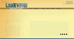 Desktop Screenshot of lakeviewstorage.com